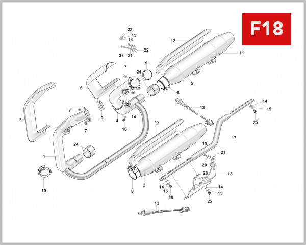 F18 - EXHAUST SYSTEM
