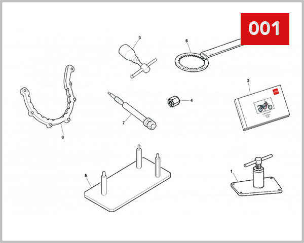 001 - SERVICE TOOLS MANUALS AND CATALOGS