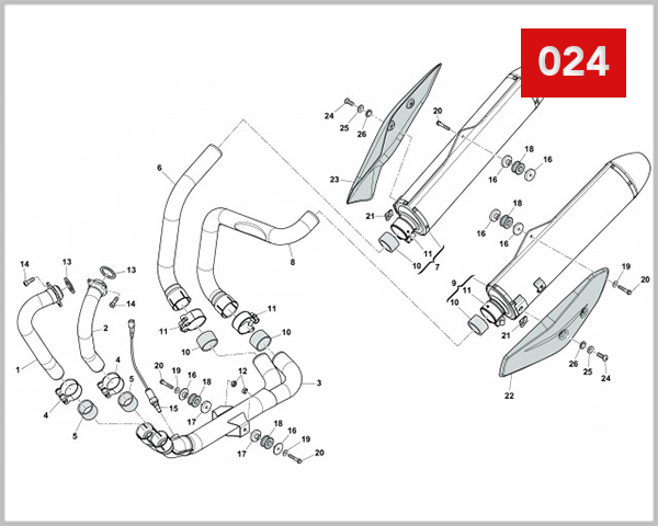 024 - EXHAUST SYSTEM