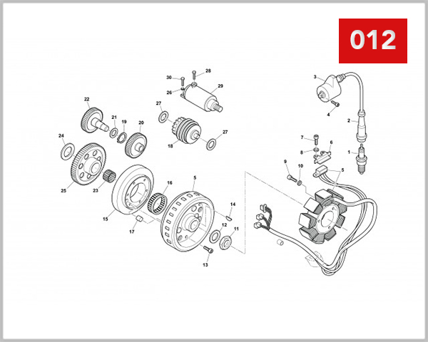 012 - IGNITION SISTEM ELECTRIC SYSTEM