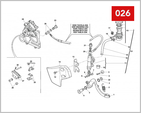 026 - REAR BRAKING SYSTEM