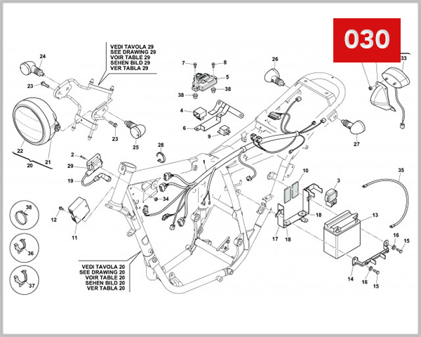 030 - MAIN WIRING HARNESS