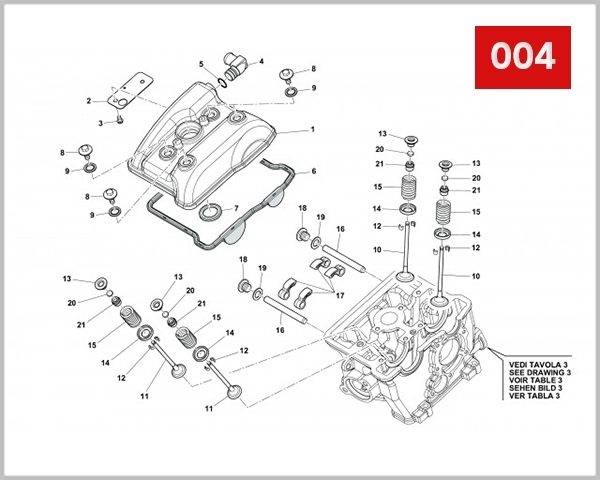 004 - VALVE COVER