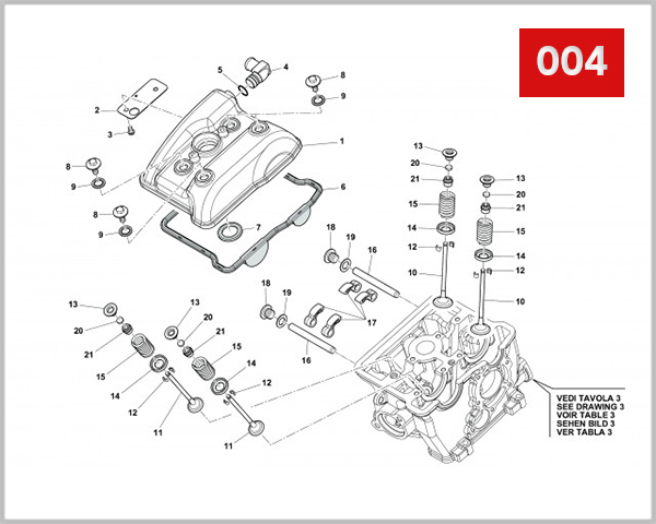 004 - VALVE COVER