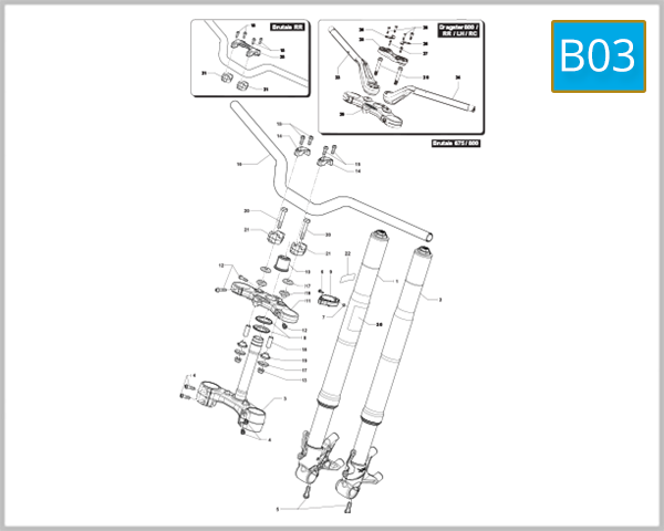 B03 - Front Suspension Assembly