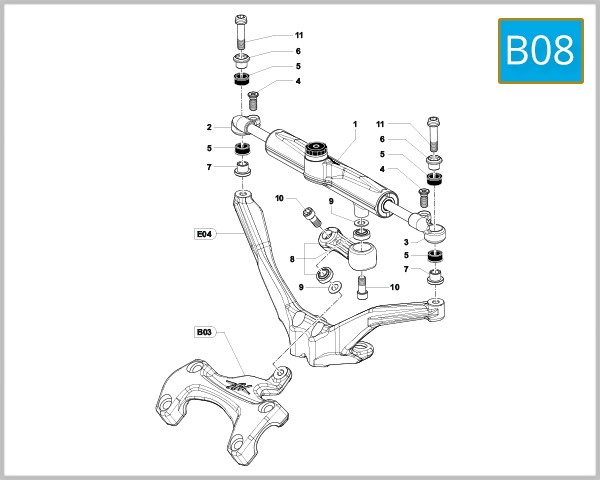 B08 - Steering Damper