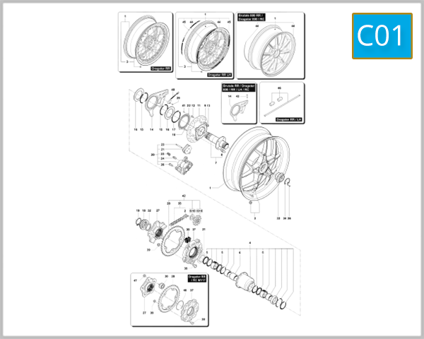 C01 - Rear Wheel Assembly