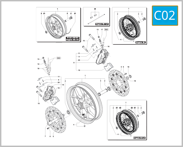 C02 - Front Wheel Assembly