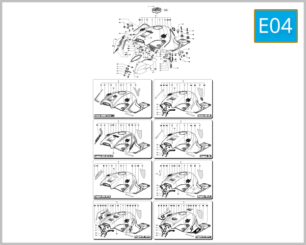 E04 - Fuel Tank Assembly