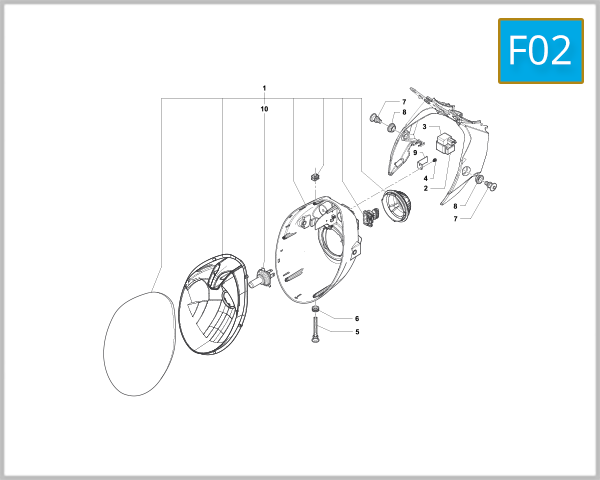 F02 - Front Headlight