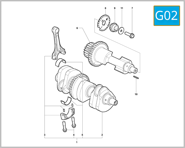 G02 - Crank Shaft Assembly