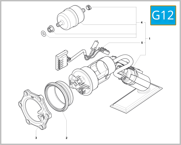 G12- Fuel Pump Assembly