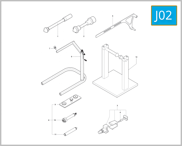 J02 - Service Tools (Frame 2)