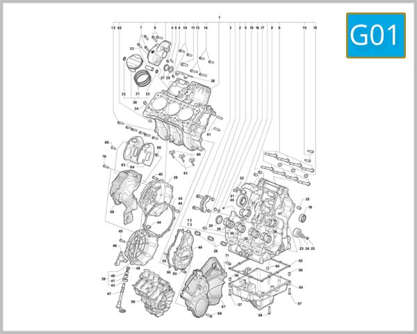 G01 - Cranckase Assembly