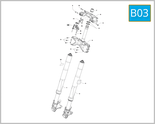 B03 - Front fork