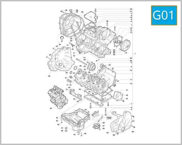 G01 - Crankcase