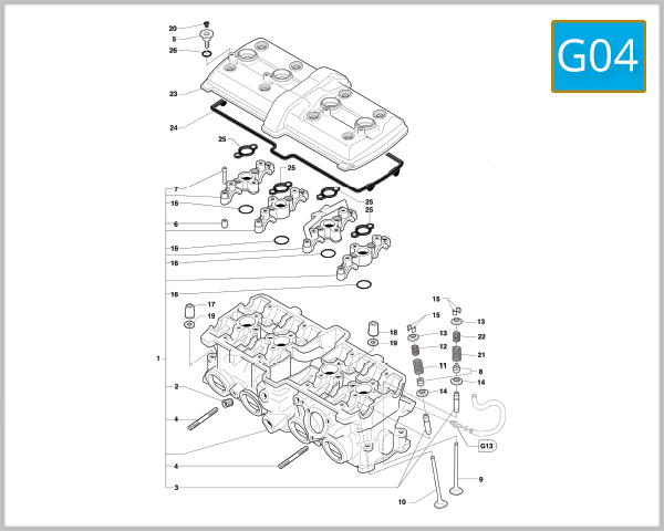 G04 - Cylinder head