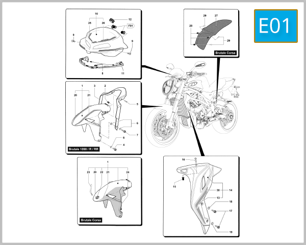 E01 - Fairing Assembly