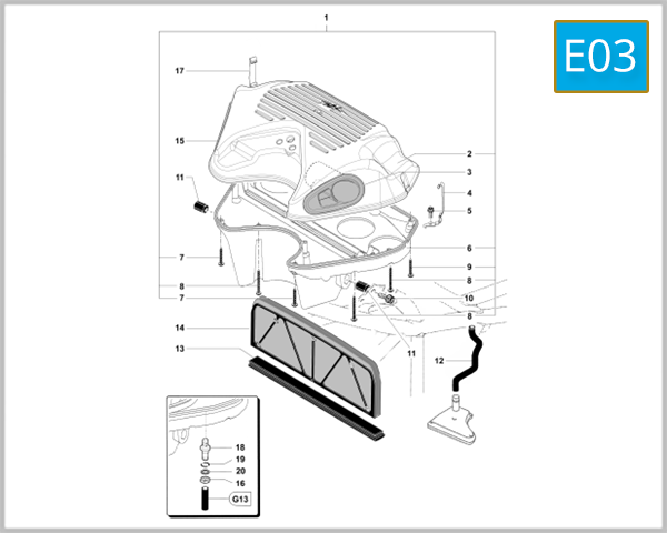 E03 - Airbox Assembly