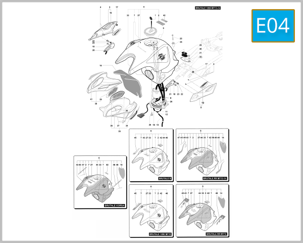 E04 - Fuel Tank Assembly