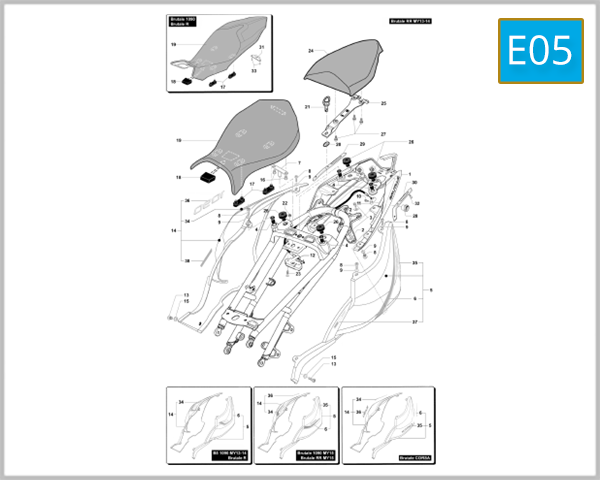 E05 - Rear Fairing Assembly