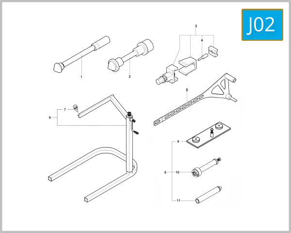 J02 - Service Tools (Frame)