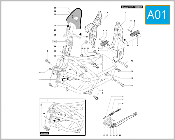 A01 - Frame Assembly