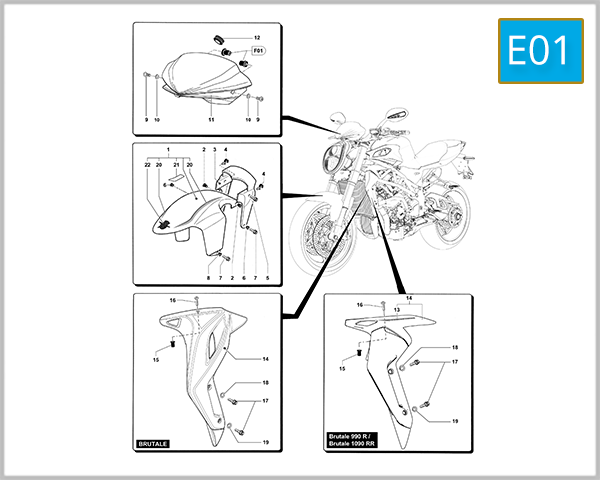 E01 - Fairing Assembly