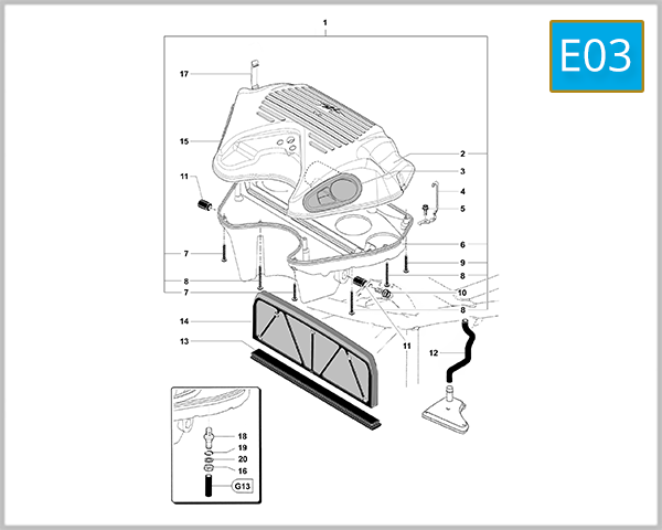 E03 - Airbox Assembly