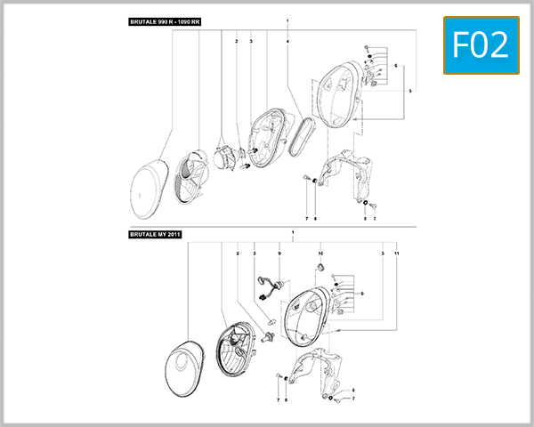 F02 - Front Headlight