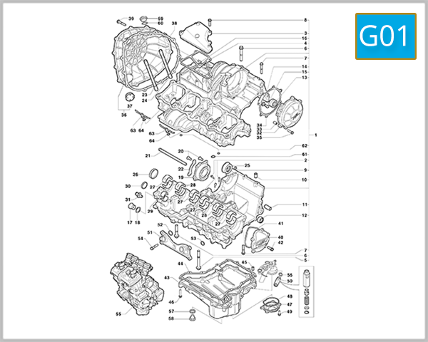 G01 - Cranckase Assembly