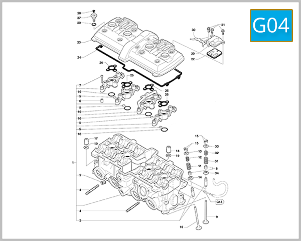 G04 - Cylinder Head Assembly