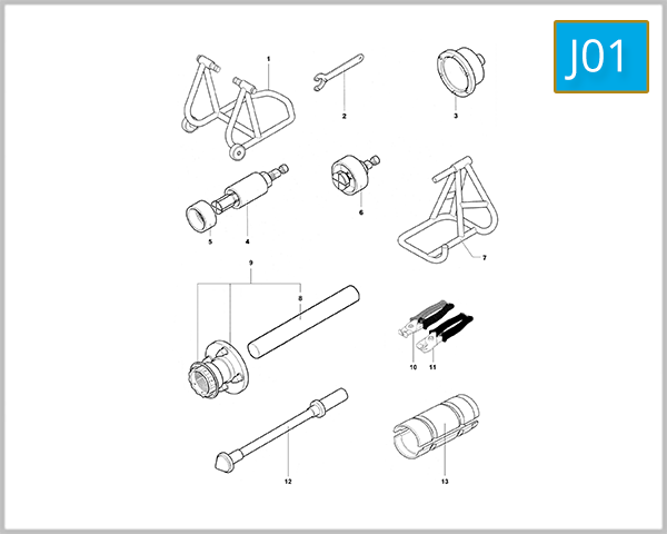 J01 - Service Tools (Frame)