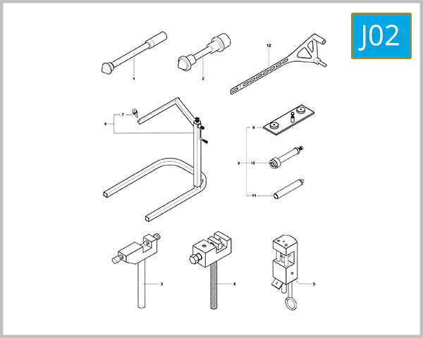 J02 - Service Tools (Frame)