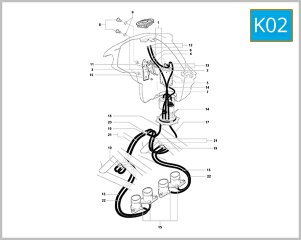 K02 - Carbon Canister Assembly