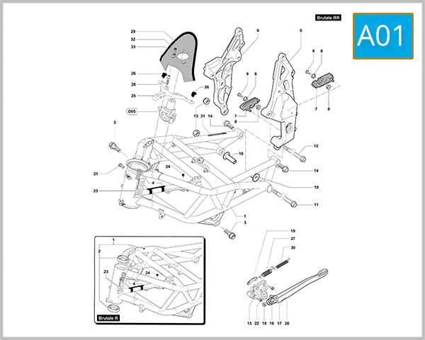 A01 - Frame Assembly