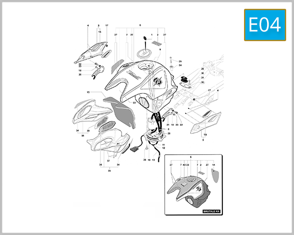 E04 - Fuel Tank Assembly