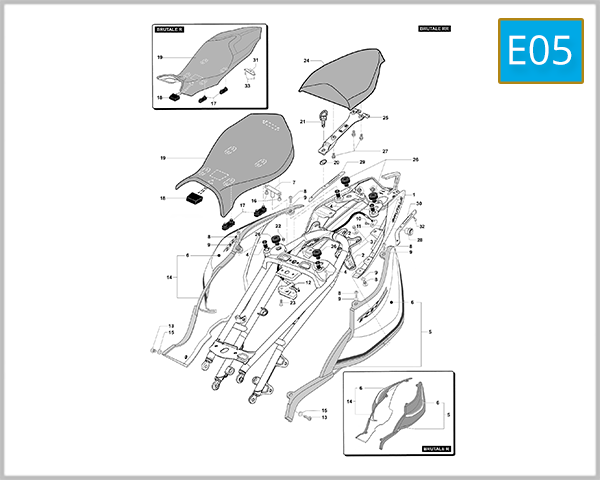 E05 - Rear Fairing Assembly
