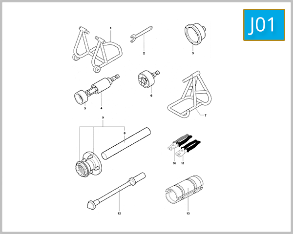 J01 - Service Tools (Frame)