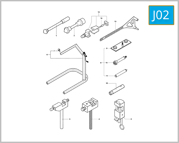 J02 - Service Tools (Frame)