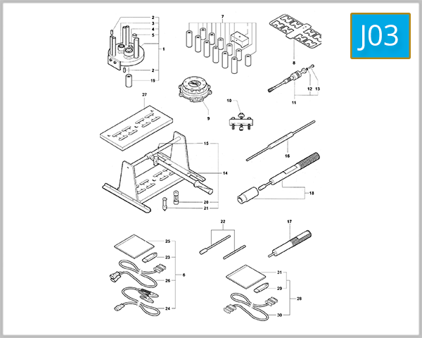 J03 - Service Tools (Engine)