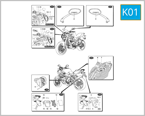 K01 - Versions For Foreign Countries