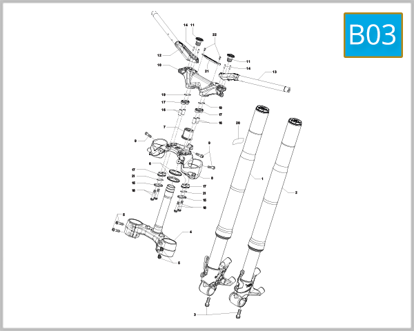 B03 - Fronk Fork - Bar Handle