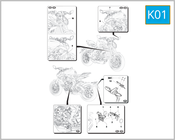 K01 - Versions USA-CAN-JPN
