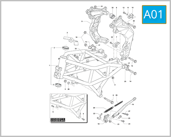 A01 - Frame Assembly