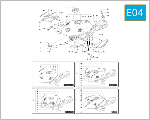 E04 - Fuel Tank Assembly