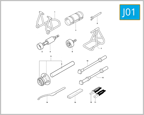J01 - Service Tools (Frame)