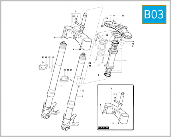 B03 - Front Suspension Assembly