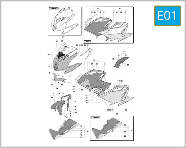 E01 - Fairing Assembly
