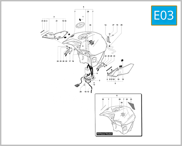 E03 - Fuel Tank Assembly